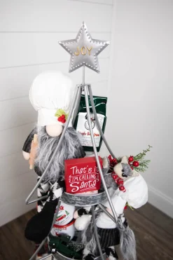 Fashion 4” Wood Holiday Sign Christmas Accents