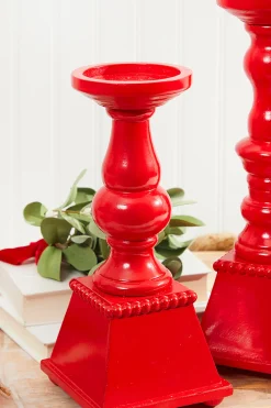 Hot 12" Wood/Metal Candy Stand Christmas Accents