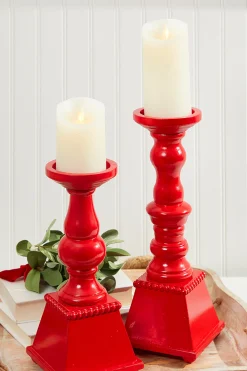 Hot 12" Wood/Metal Candy Stand Christmas Accents