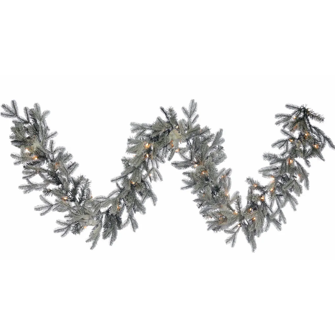 Discount 9' X 12" Lit Halifax Garland Garlands|Christmas Garlands
