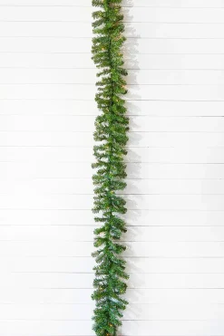 Cheap 9' X 10" Norway Pine Garland 200T/50Clear/Outdoor/UL Christmas Garlands