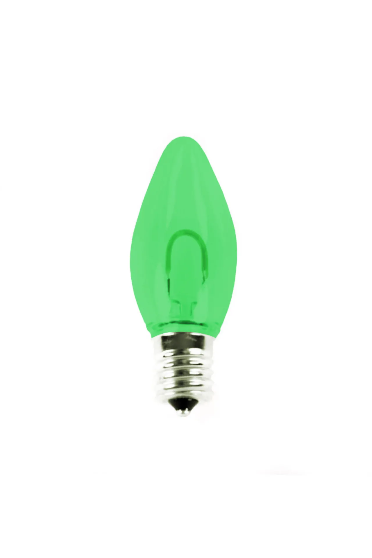 Clearance C9 Filament Bulb (25 Bulbs/box) - Green Bulbs|Outdoor Lighting