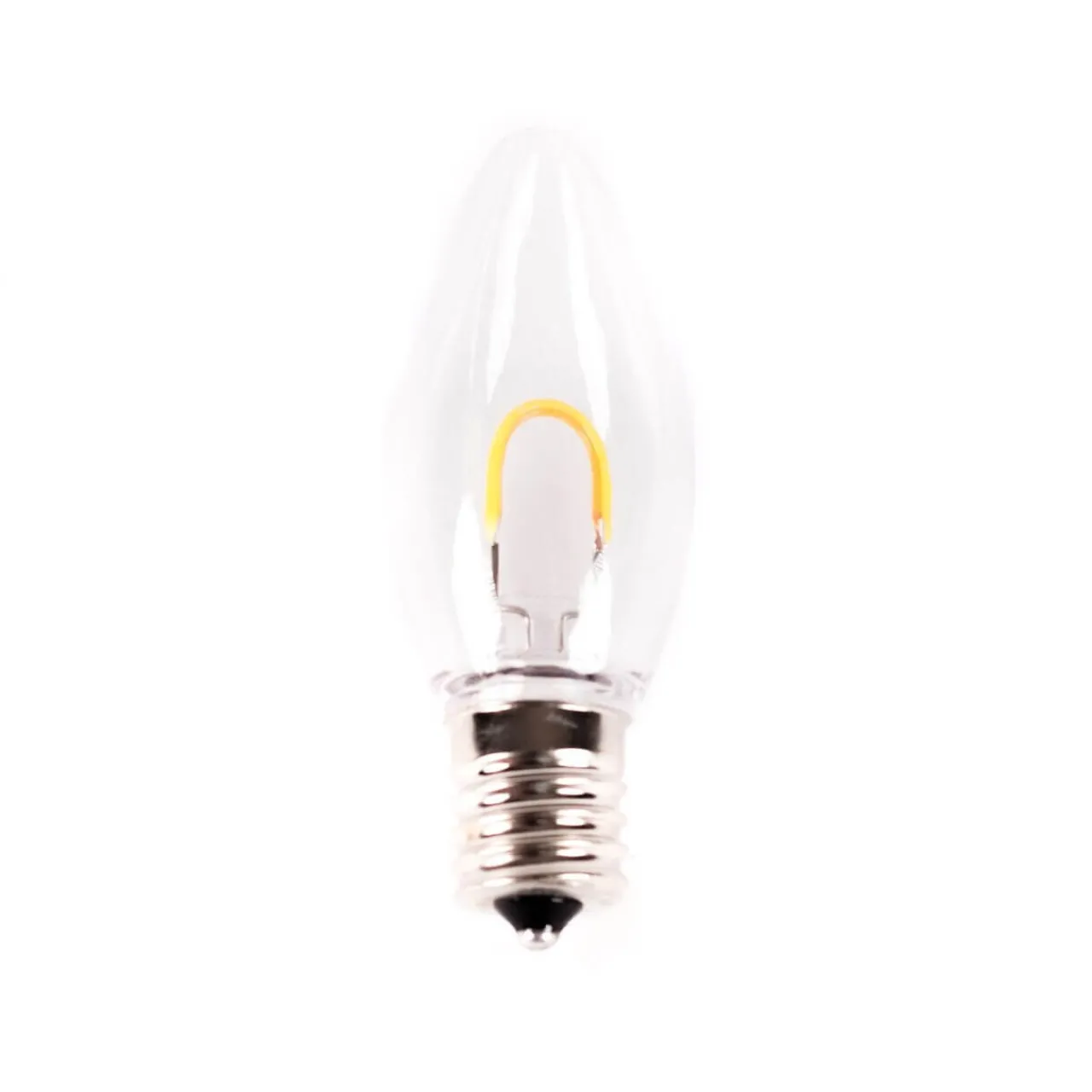 Hot C9 Filament Bulb (25 Bulbs/box) - Pure White Bulbs|Outdoor Lighting