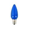 Store C9 LED Minleon Legacy Bulbs (25 Bulbs/box) - Smooth, Blue Outdoor Lighting