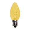 Best Sale C7 Platinum Elite LED SMD Bulbs (25 Bulbs/bag) - Faceted, Yellow Outdoor Lighting