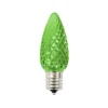 Best C9 Platinum Elite LED SMD Bulb (25 Bulbs/bag) - Faceted, Green Bulbs|Outdoor Lighting