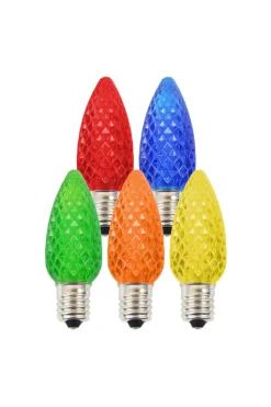 Cheap C9 Platinum Elite LED SMD Bulb (25 Bulbs/bag) - Faceted, Multi Bulbs|Outdoor Lighting