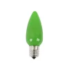 Hot C9 Platinum Elite LED SMD Bulb (25 Bulbs/bag) - Frosted, Green Bulbs|Outdoor Lighting