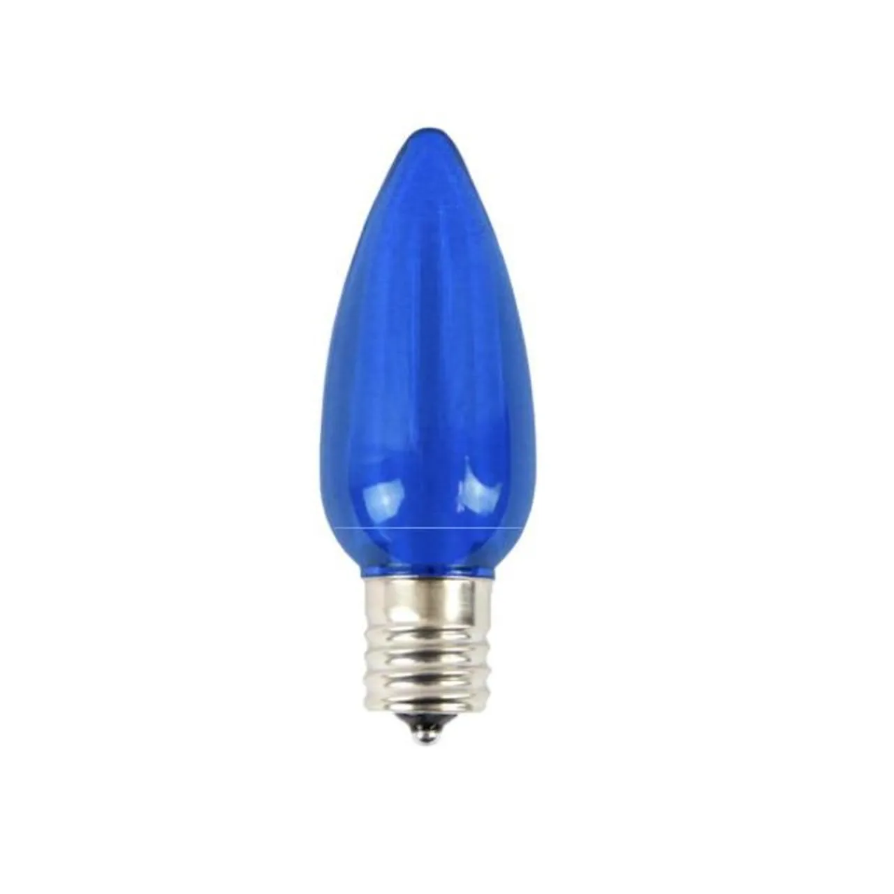 New C9 Platinum Elite LED SMD Bulb (25 Bulbs/bag) - Smooth, Blue Bulbs|Outdoor Lighting