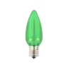 Clearance C9 Platinum Elite LED SMD Bulb (25 Bulbs/bag) - Smooth, Green Bulbs|Outdoor Lighting
