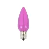 Flash Sale C9 Platinum Elite LED SMD Bulb (25 Bulbs/bag) - Smooth, Pink Bulbs|Outdoor Lighting