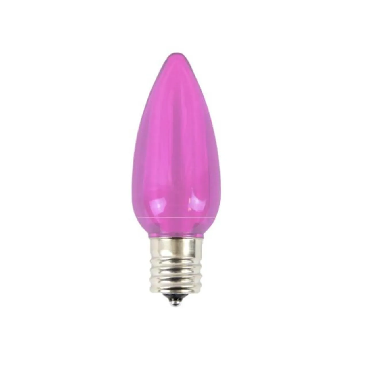 Flash Sale C9 Platinum Elite LED SMD Bulb (25 Bulbs/bag) - Smooth, Pink Bulbs|Outdoor Lighting