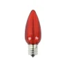 Hot C9 Platinum Elite LED SMD Bulb (25 Bulbs/bag) - Smooth, Red Bulbs|Outdoor Lighting