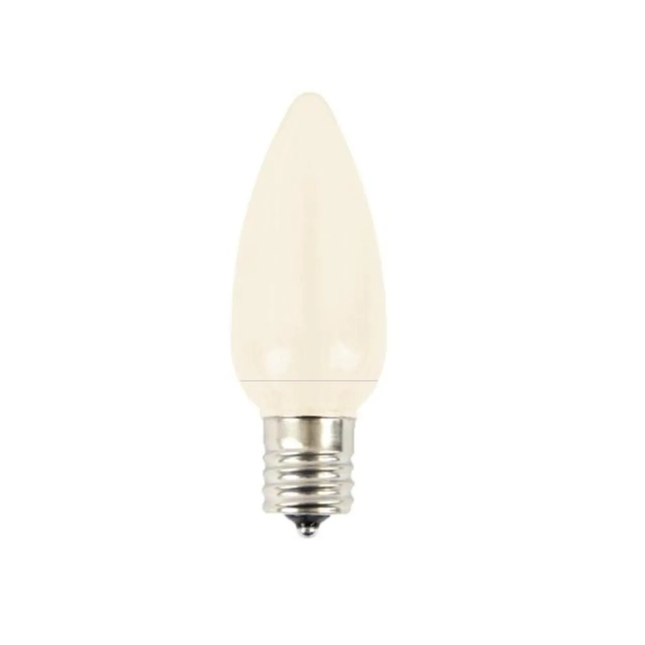 New C9 Platinum Elite LED SMD Bulb (25 Bulbs/bag) - Smooth, Warm White Bulbs|Outdoor Lighting