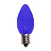 Discount C7 Wonderful LED SMD Bulbs (25 Bulbs/bag) - Faceted, Blue Outdoor Lighting