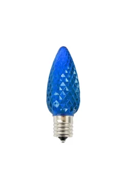 Discount C9 Wonderful LED SMD Bulb (25 Bulbs/bag) - Faceted, Blue Bulbs|Outdoor Lighting
