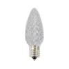 New C9 Wonderful LED SMD Bulb (25 Bulbs/bag) - Faceted, Cool White Bulbs|Outdoor Lighting