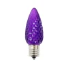 Cheap C9 Wonderful LED SMD Bulb (25 Bulbs/bag) - Faceted, Purple Bulbs|Outdoor Lighting