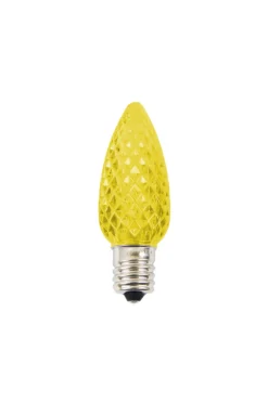 Clearance C9 Wonderful LED SMD Bulb (25 Bulbs/bag) - Faceted, Yellow Bulbs|Outdoor Lighting