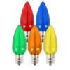 Sale C9 Wonderful LED SMD Bulb (25 Bulbs/bag) - Smooth, Multi Outdoor Lighting|Bulbs