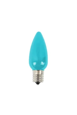 Online C9 Wonderful LED SMD Bulb (25 Bulbs/bag) - Frosted, Teal Bulbs|Outdoor Lighting