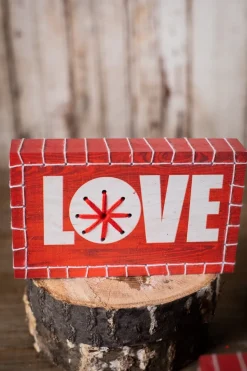 Store Christmas Words Block Christmas Accents