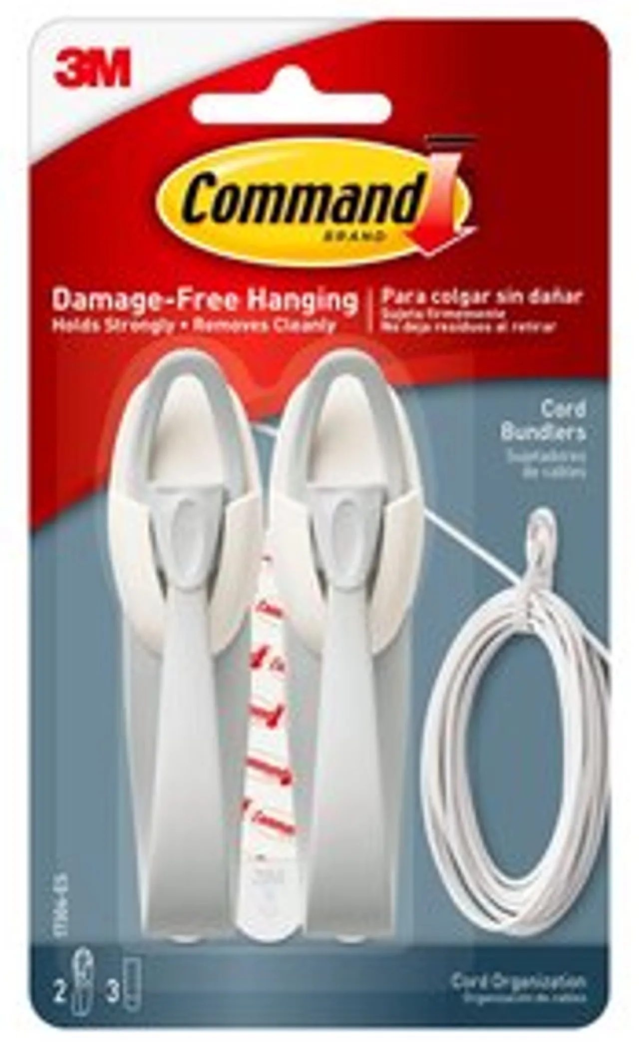 Shop Command Cord Bundlers - Set Of 2 Christmas Garlands|Natural Greenery