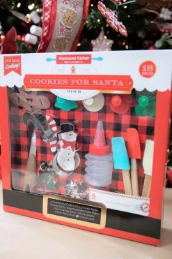 Cheap Cookies For Santa Baking Set Christmas Accents