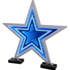 Online Dallas Cowboys LED Infinity Star Light Infinity Lights|Indoor Lighting