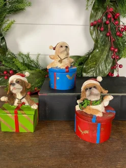Cheap Dog Gift Box Holiday Accent Christmas Accents