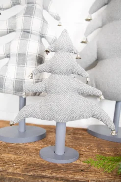 Clearance Fabric Christmas Tree - Set Of 3 Christmas Accents