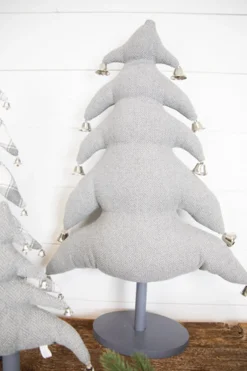 Clearance Fabric Christmas Tree - Set Of 3 Christmas Accents