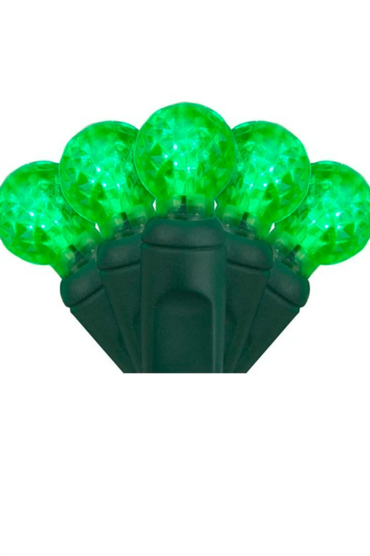 Outlet G12 70L 4" Spacing - Green Light Strands|Outdoor Lighting