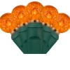 Best G12 70L 4" Spacing - Orange Light Strands|Outdoor Lighting