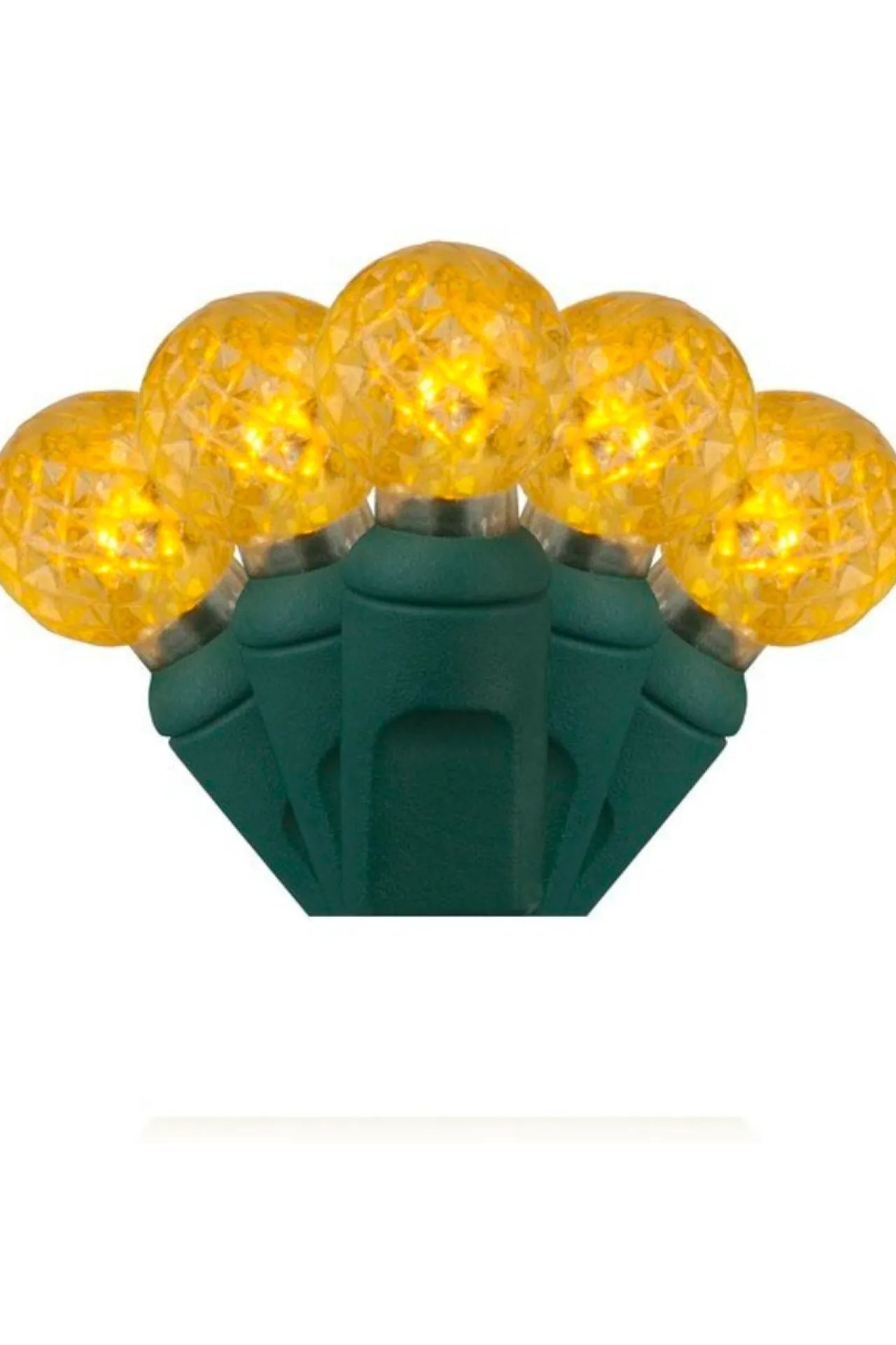 Store G12 70L 4" Spacing - Yellow Light Strands|Outdoor Lighting