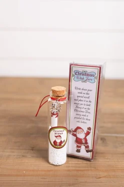 Outlet Glass Christmas Wish Jars Christmas Accents