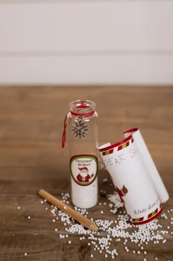Outlet Glass Christmas Wish Jars Christmas Accents