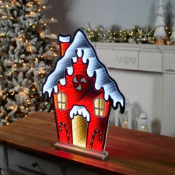 Shop 26"H Gingerbread House Infinity Light Infinity Lights|Indoor Lighting