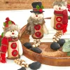 Outlet 14”H Plush Holiday Snowman Christmas Accents