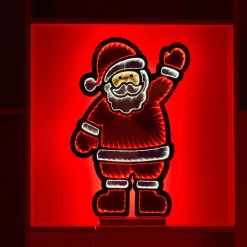 Discount 22.5"H Santa Infinity Light Infinity Lights|Indoor Lighting