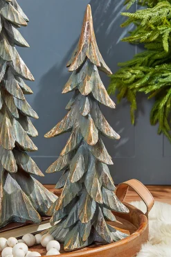 Cheap Highlands Tree - Set Of 2 Christmas Accents