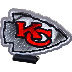 Clearance Kansas City Chiefs Infinity Light Infinity Lights|Indoor Lighting