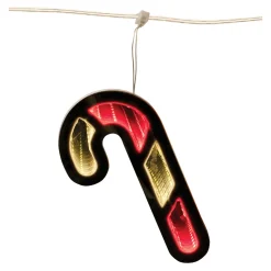 Clearance 68"L Infinity Light Candy Cane Garland Infinity Lights|Indoor Lighting