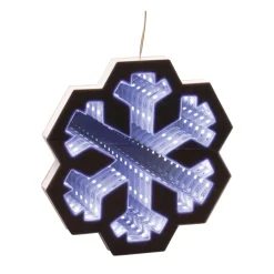 Clearance 68"L Infinity Light Snowflake Garland Infinity Lights|Indoor Lighting