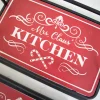 Shop Metal & Wood Engraved Holiday Trays - Set Of 2 Christmas Accents