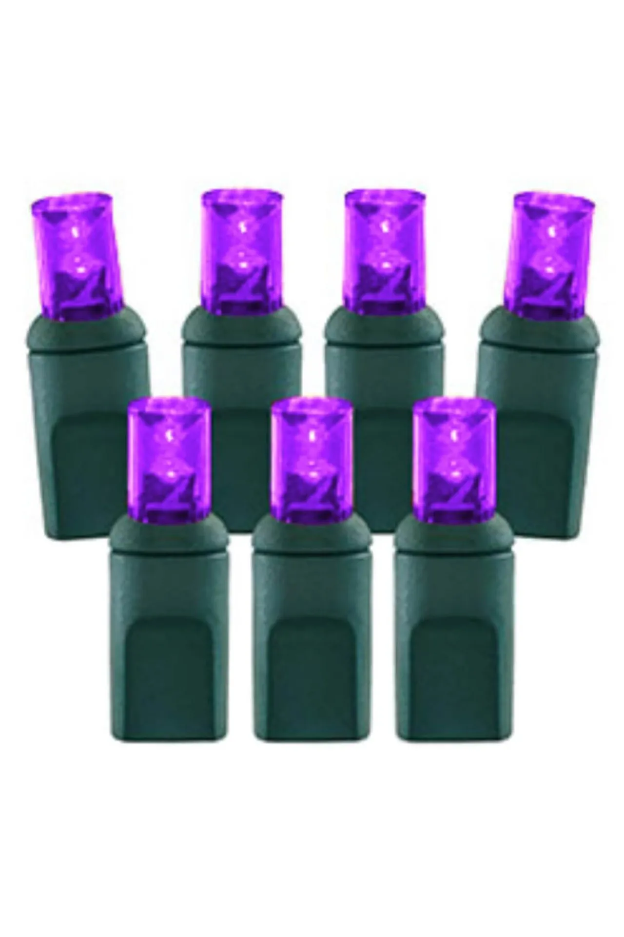 Clearance 5mm Purple - 70L 23.7' 4" Spacing Light Strands|Outdoor Lighting