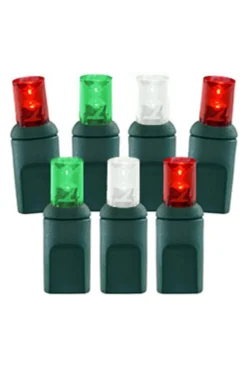 Best Sale 5mm Cool White/Red/Green - 70L 4" Spacing Light Strands|Outdoor Lighting
