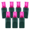 Clearance 5mm Pink - 70L 4" Spacing Light Strands|Outdoor Lighting