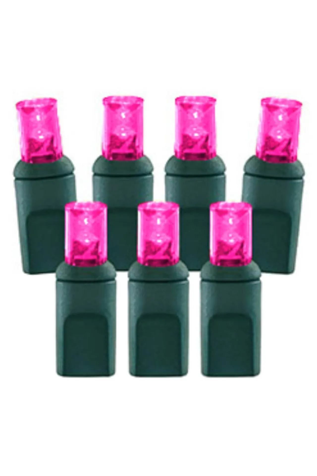 Clearance 5mm Pink - 70L 4" Spacing Light Strands|Outdoor Lighting