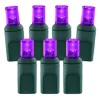 Best 5mm Purple - 70L 4" Spacing Light Strands|Outdoor Lighting